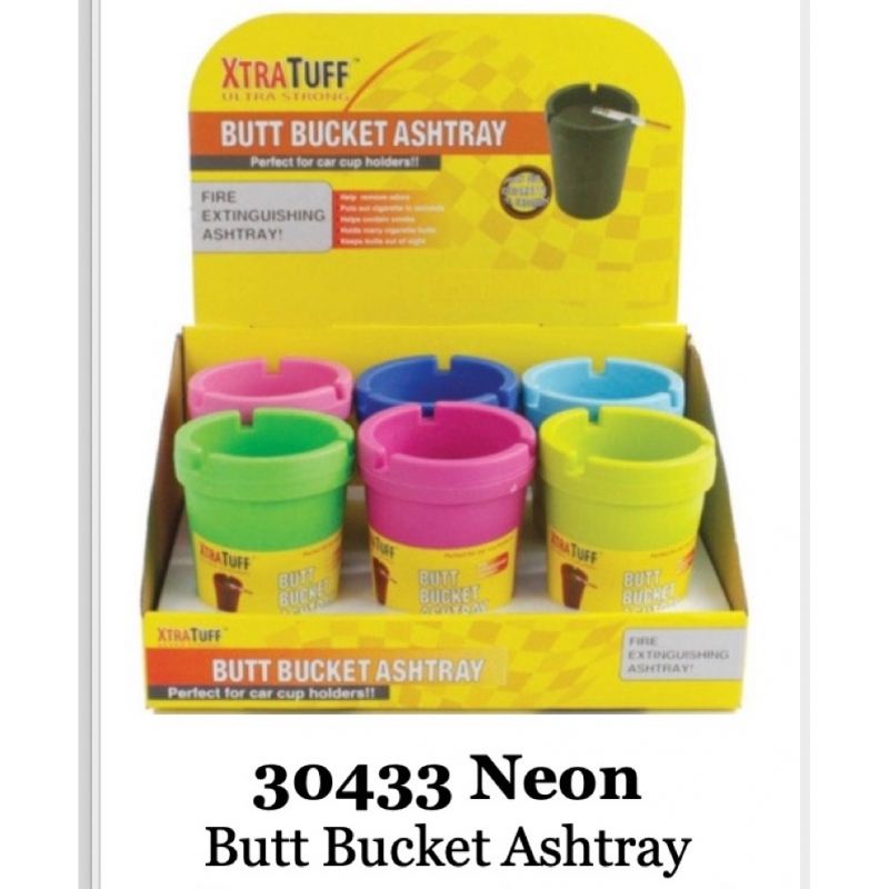 Butt Bucket Ashtray 6PK GID