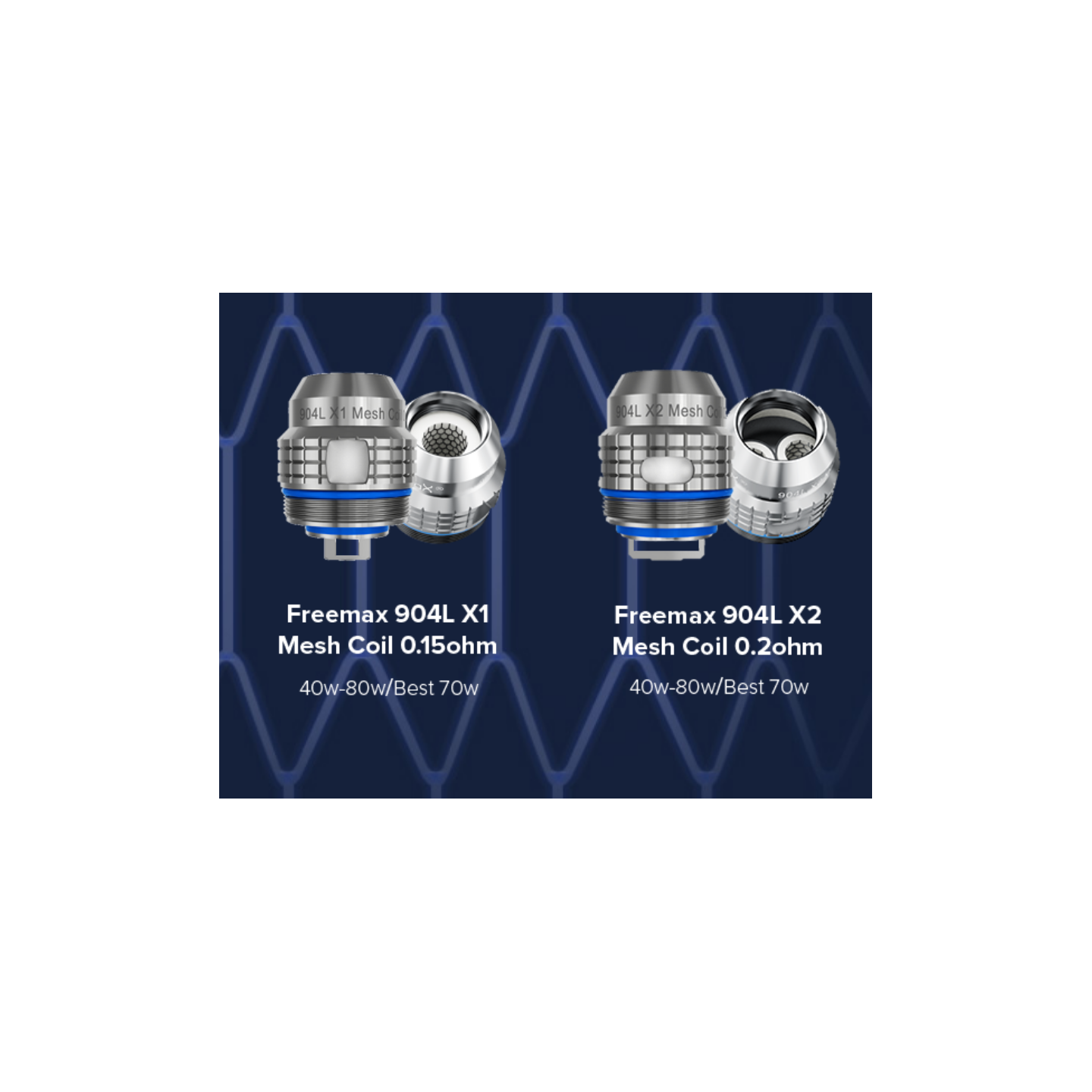 Freemax 904L Coils 5PK
