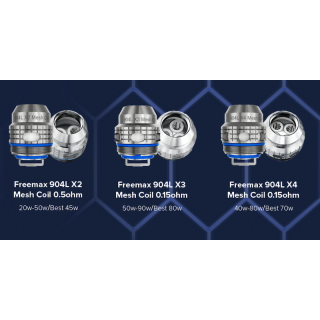 Freemax 904L Coils 5PK