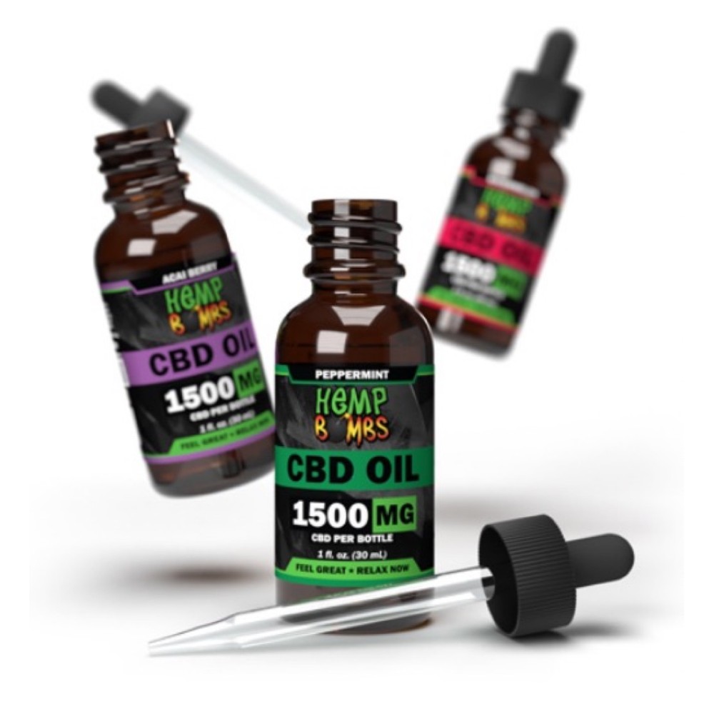 Hemp Bombs 3000mg CBD Oil 30ML Tincture