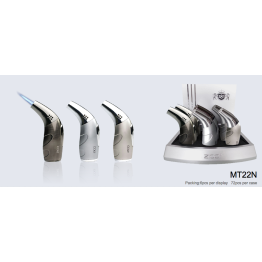 Zico MT-22 Angle Torch Lighter 6pk