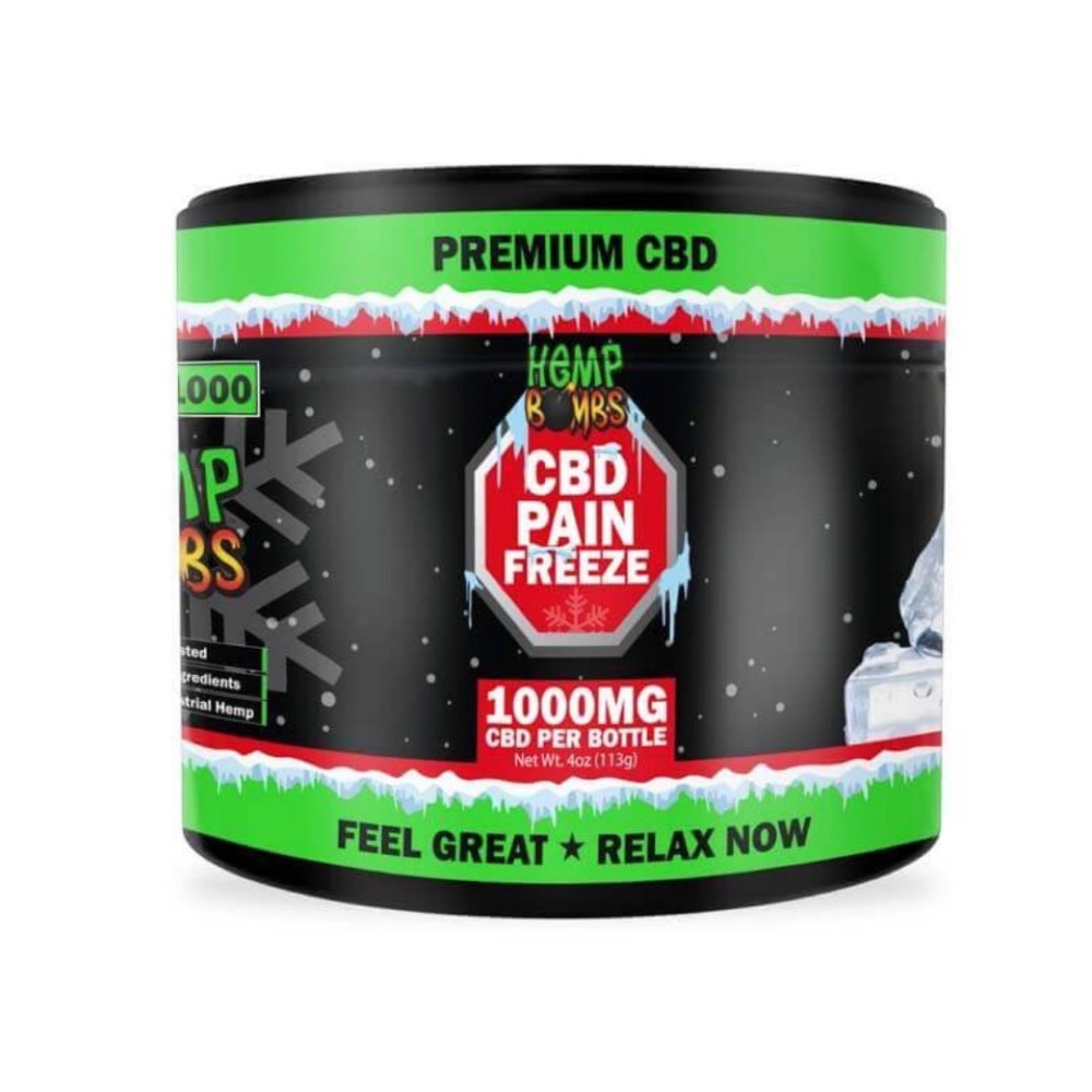 1000mg CBD Pain Freez (Hemp Bombs)