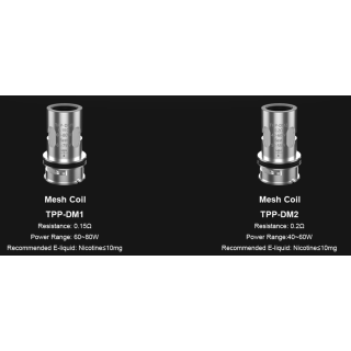 Voopoo TPP Coils 3pk