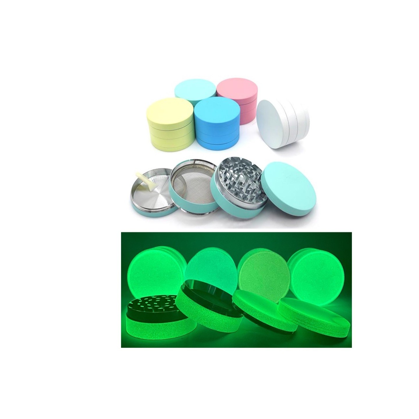 Grinder Glow in the Dark 63mm