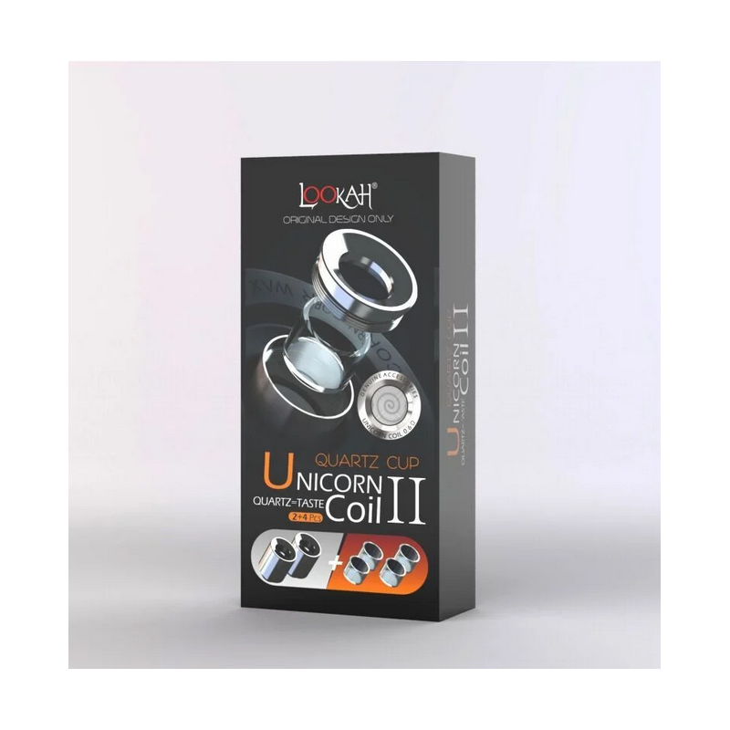 Lookah Unicorn Coil II Quartz 2pk