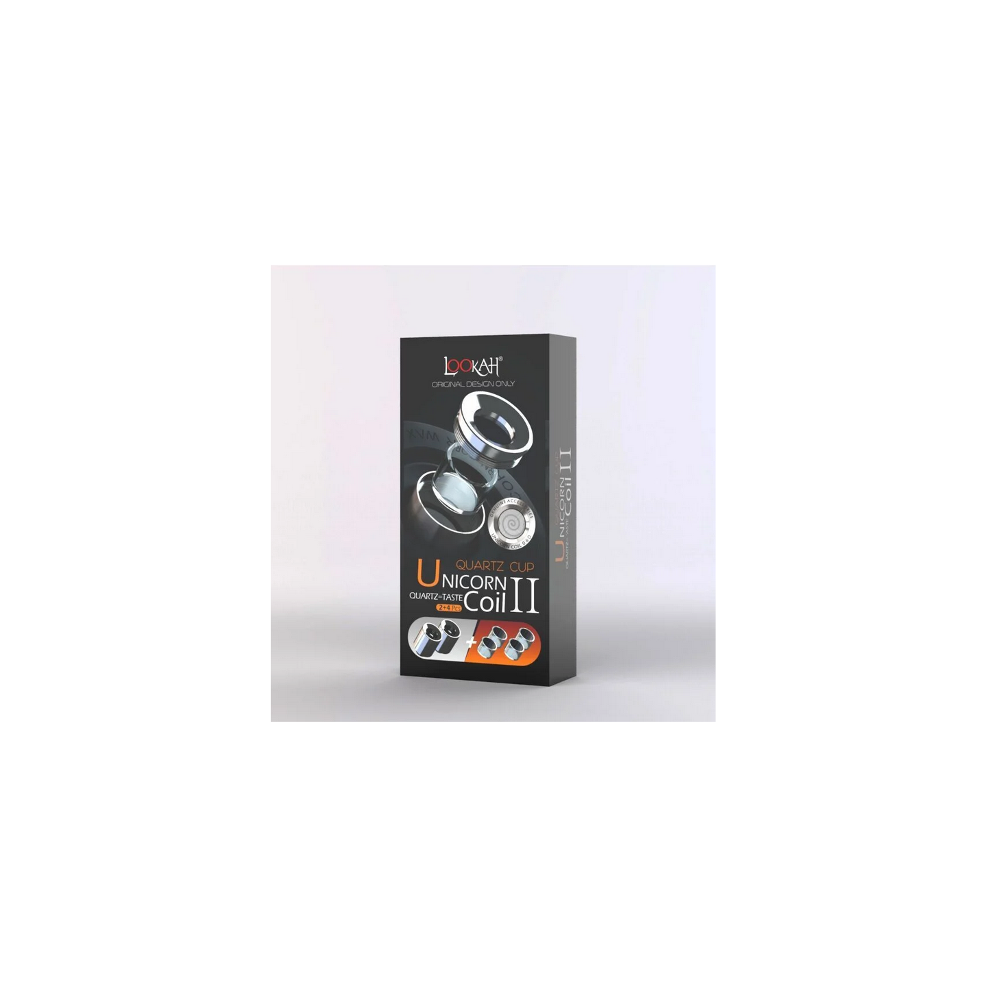 Lookah Unicorn Coil II Quartz 2pk