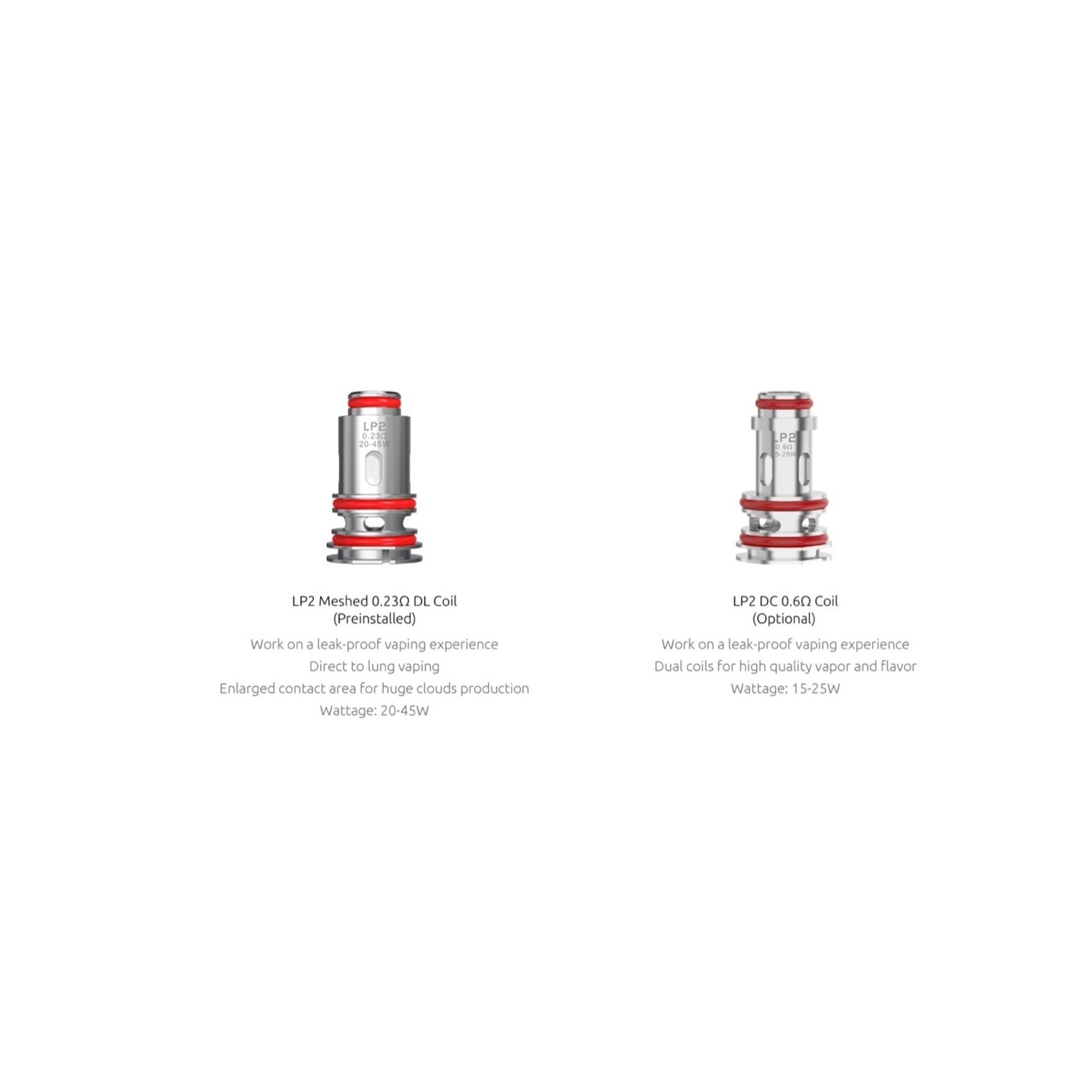 LP2 Coils 5PK (SMOK)