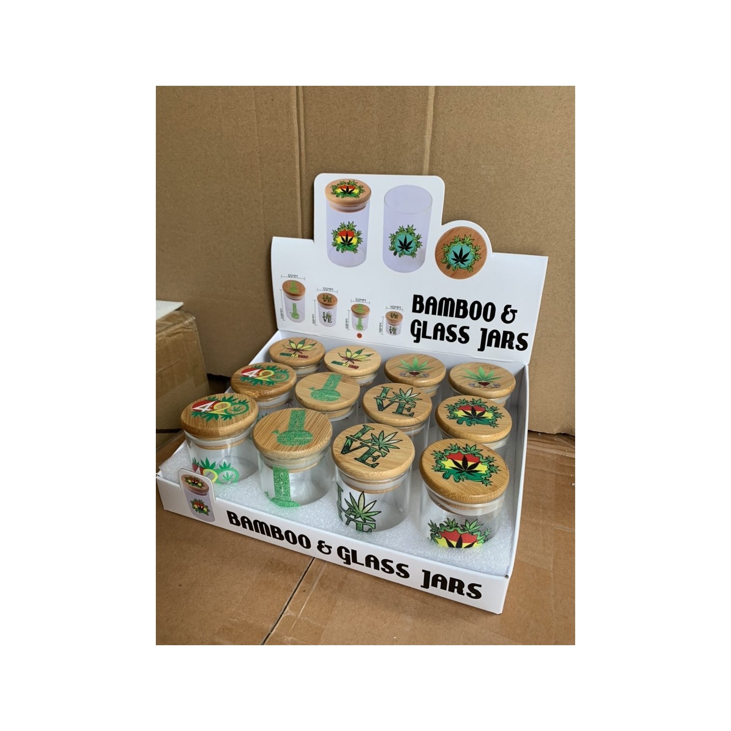 Glass Jars 118ml 12pk