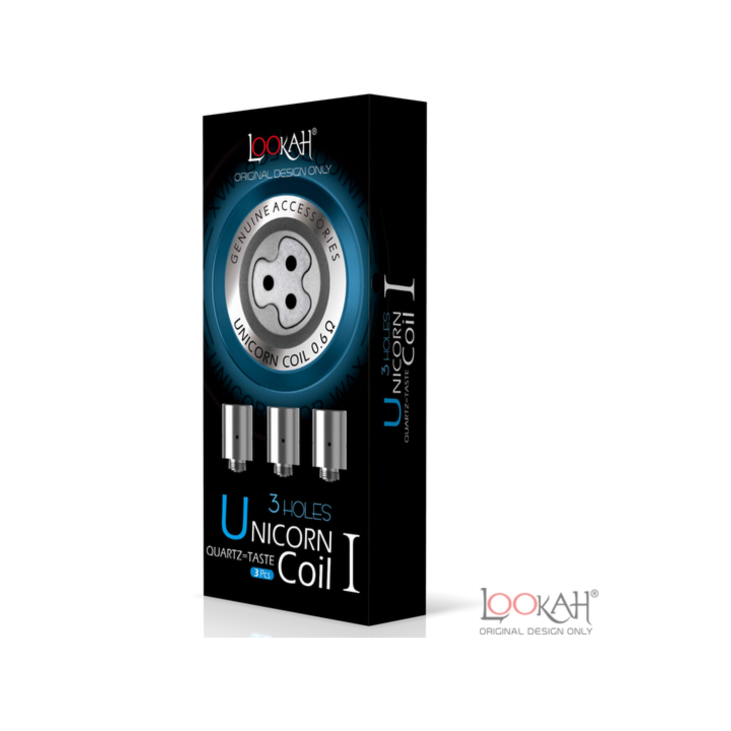 Lookah Unicorn Coil I Quartz 3pk