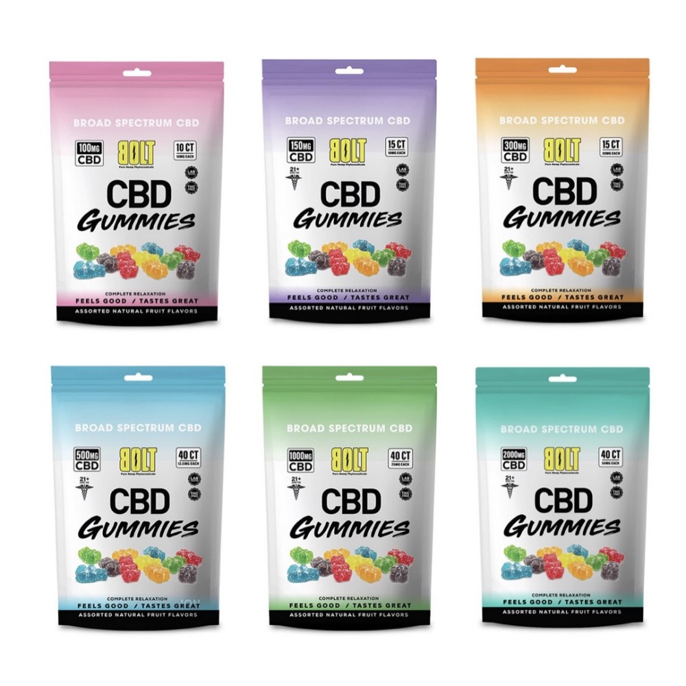 Bolt 2000mg CBD Gummy 40ct