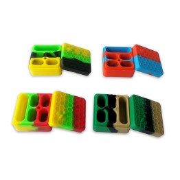 Silicone Container C41 Square Honeycomb