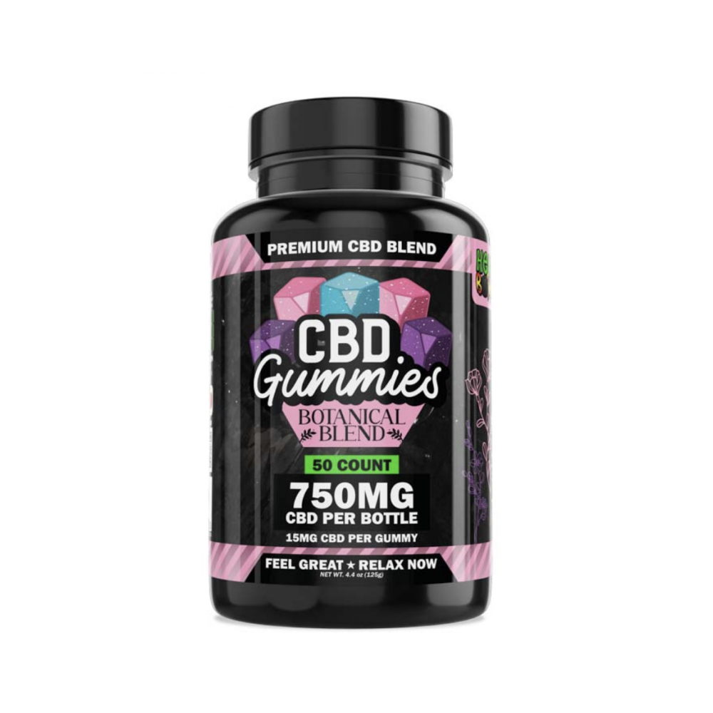 HB CBD Gummy Botanical 750MG 50Count