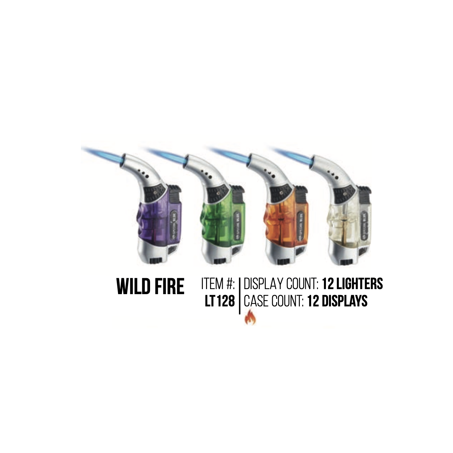 Wild Fire Torch Lighter 12PK
