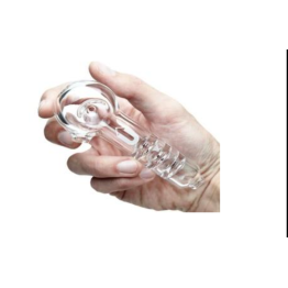 Heavy Glass Hand Pipe GR20 (4.2 Inches)