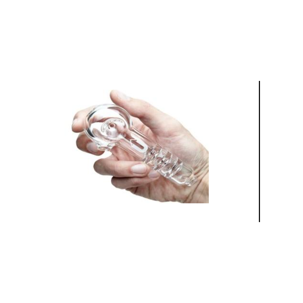 Heavy Glass Hand Pipe GR20 (4.2 Inches)