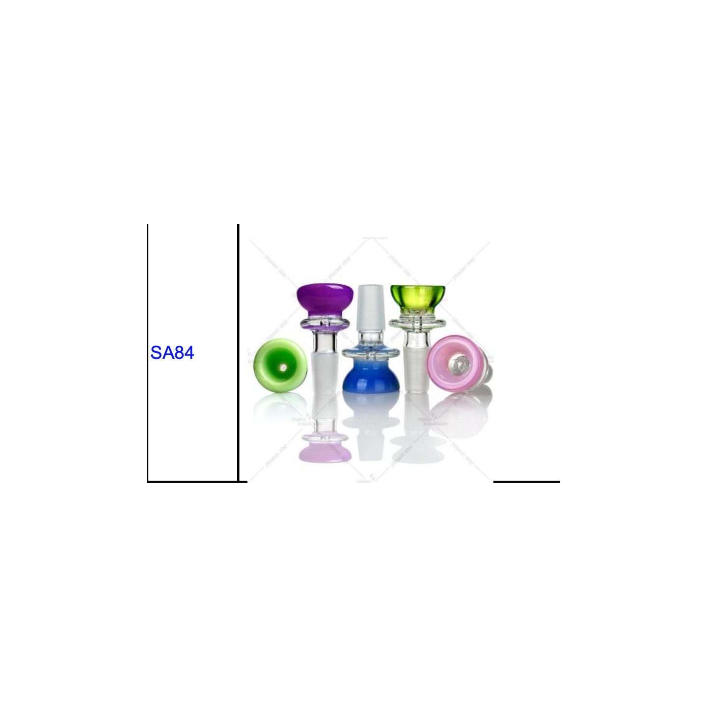 Glass Bowl SA84 (14mm)