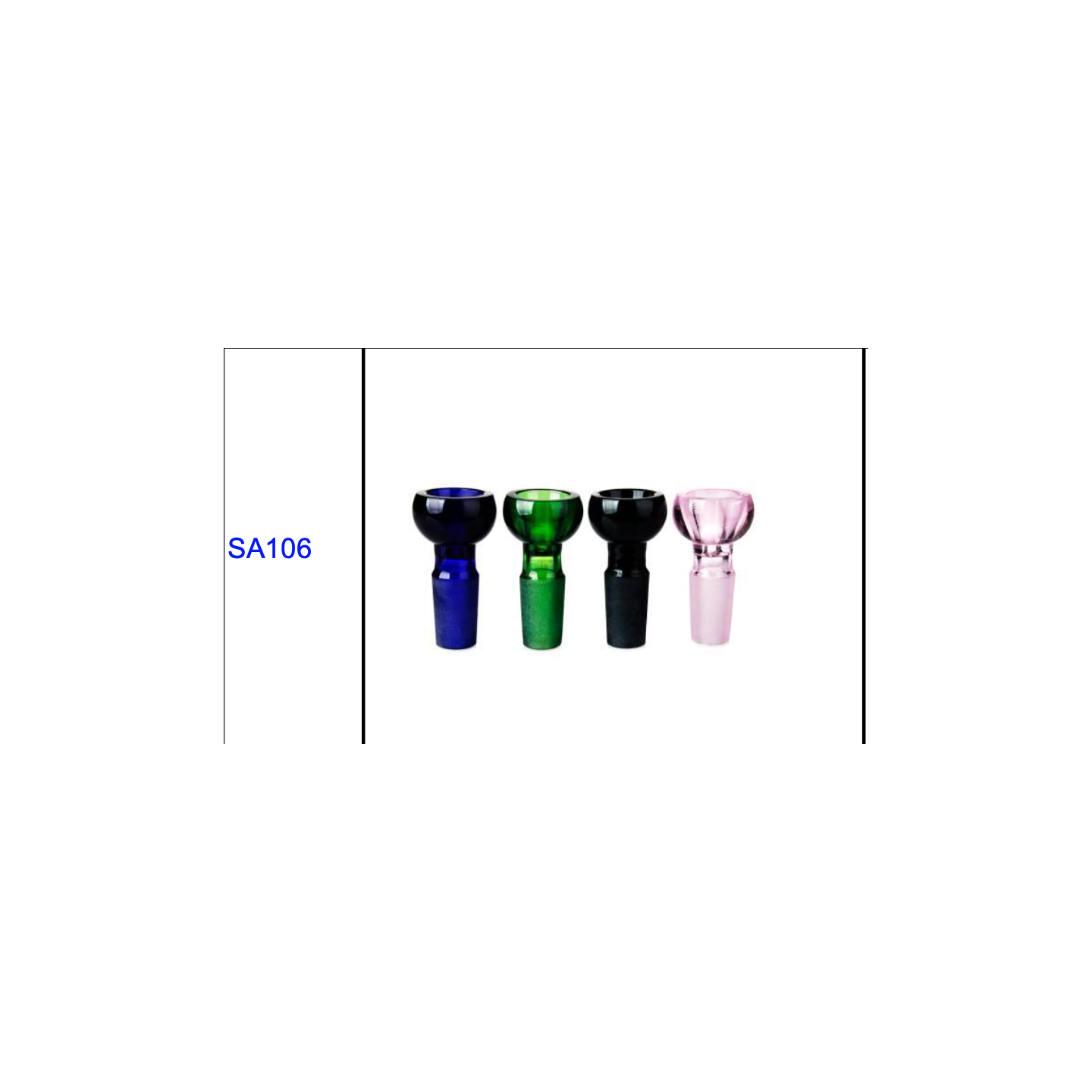 Glass Bowl SA106 (14mm)